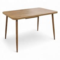 Стол Корсика CRAFT М 32,1200(+380)*800,Бабочка,Таксония Медовая ,металл черный