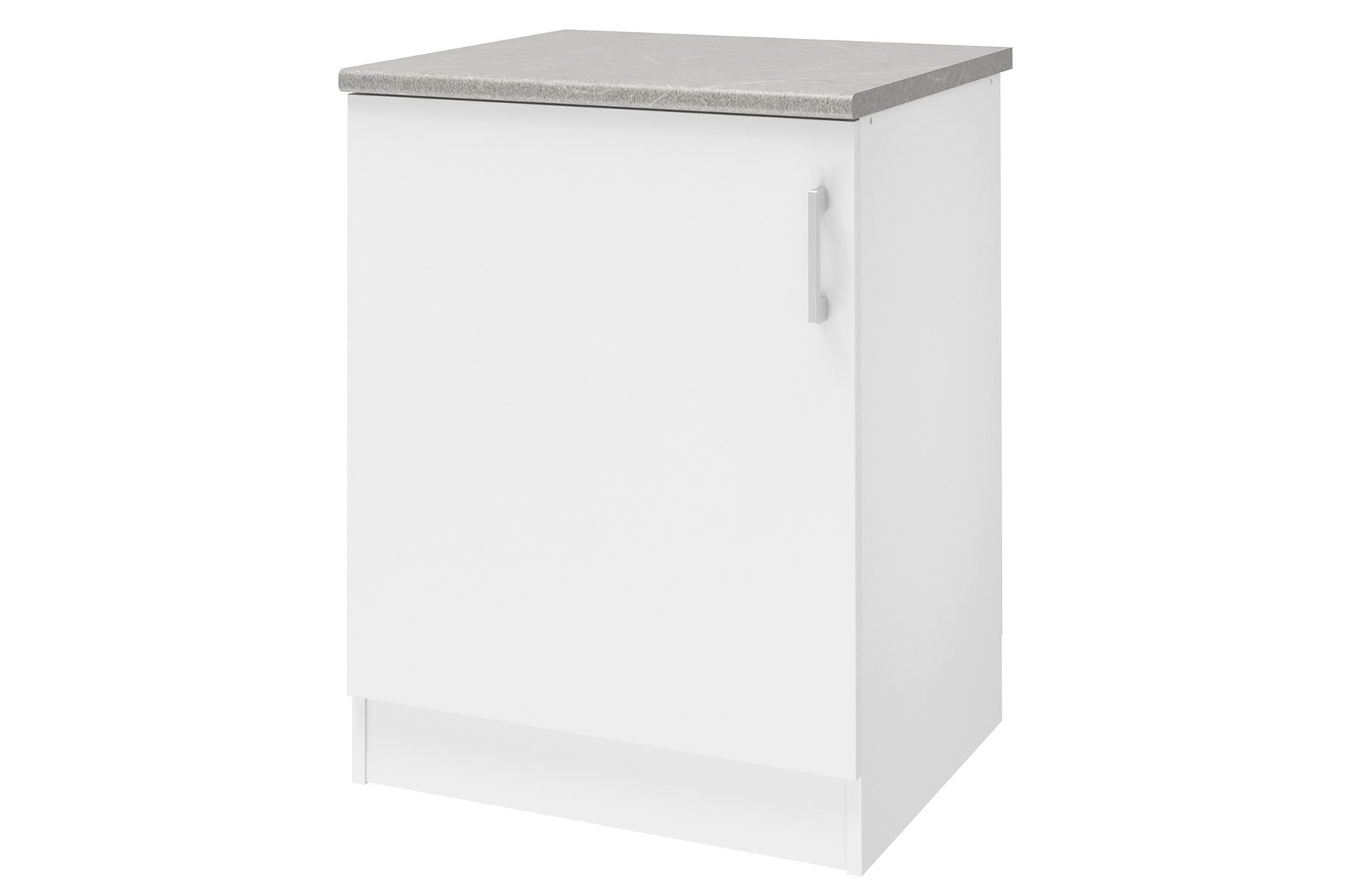 Уют СТЛ.275.06 Шкаф напольный 60 Белый/Белый