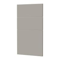 Фасад Серый МАТОВЫЙ 3 ящика 400