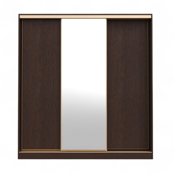 Шкаф-купе БН-61 3дв 2100х600х2200 Венге/золото 