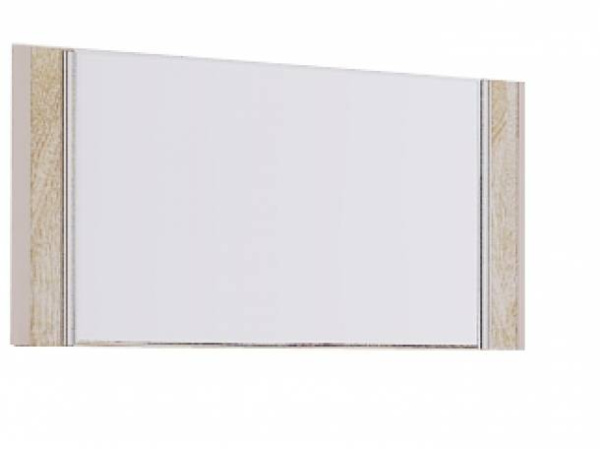 Ника Н18 Зеркало лам.белый/дуб сонома