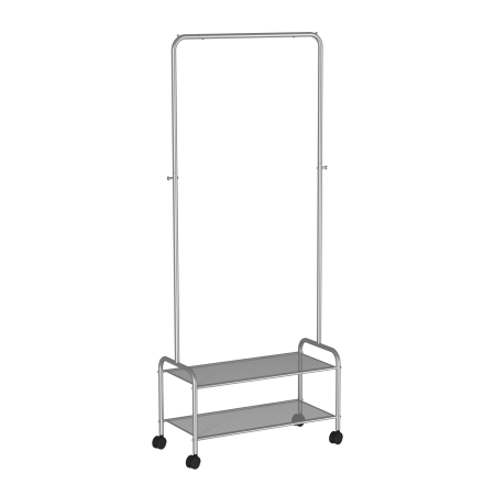 Вешалка гардеробная "Валенсия 22М" Графит