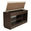 Тумба для обуви БН-196-04 (900*310*510) венге/кожзам крок бежевый 