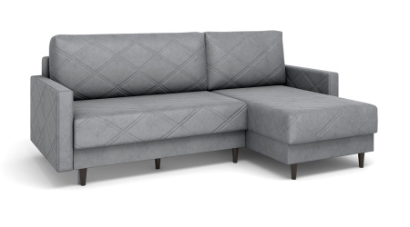 Диван угловой Лондон Porto silver