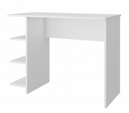 Стол с полками "Алекс" Белый