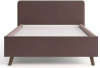 Кровать Ванесса (12) 140*200 Коричневый