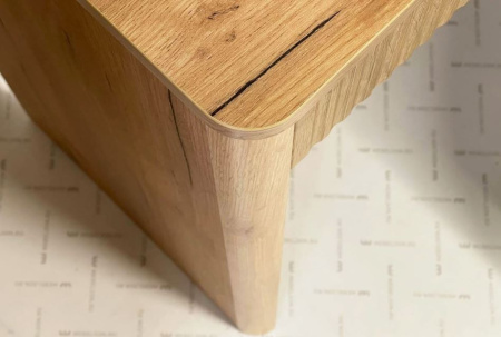 Адам трюмо дуб крафт золотой/графит